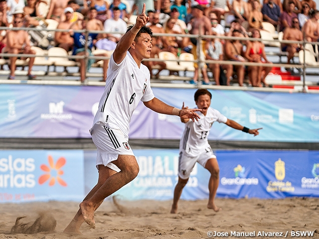 【Match Report】ビーチサッカー日本代表　第2戦で強豪スペインと対戦　～BSWW Mundialito Gran Canaria 2022～