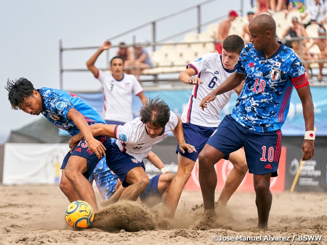 【Match Report】ビーチサッカー日本代表最終戦優勝を目指し、アメリカと対戦　～BSWW Mundialito Gran Canaria 2022～