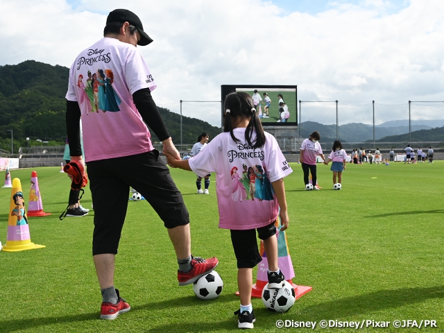 JFA Magical Field Inspired by Disney　ファミリーサッカーフェスティバル“First Touch” in 鳥取を開催