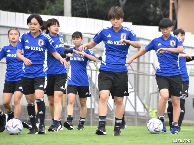 U-20日本女子代表、非公開の練習試合を経ていよいよ大会開幕へ