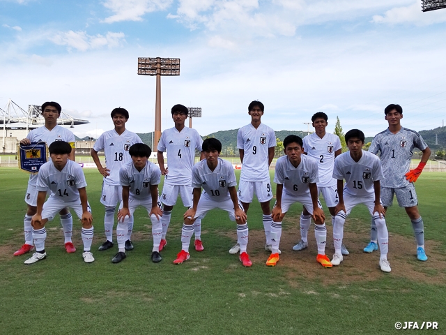【Match Report】U-17日本代表 HiFA 平和祈念 2022 Balcom BMW CUP 広島ユースサッカー 初戦に臨む