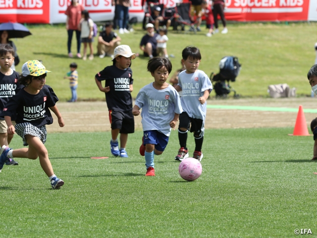 JFAユニクロサッカーキッズ in 岩手を開催