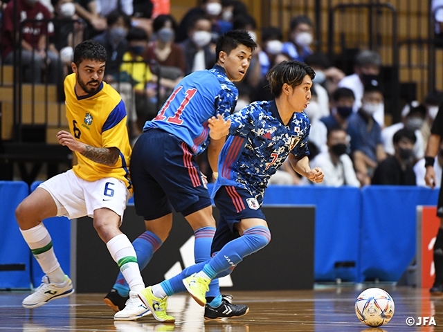 【Match Report】フットサル日本代表、ブラジルに挑むも力の差を見せつけられて第1戦は敗戦