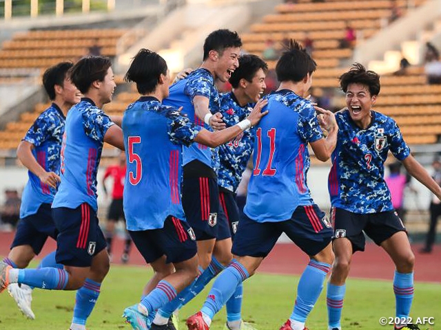 【Match Report】U-19 Japan National Team conclude AFC U20 Asian Cup Uzbekistan 2023™ Qualifiers with fourth consecutive victory