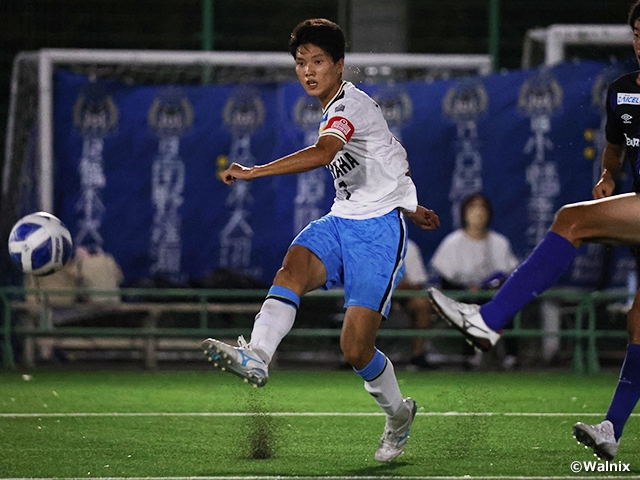 磐田がG大阪を破って連敗を脱出！2位に浮上　高円宮杯 JFA U-18サッカープレミアリーグ 2022WEST第15節