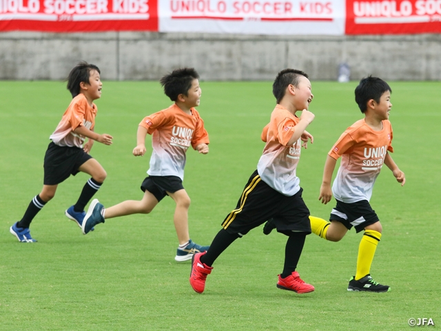 JFAユニクロサッカーキッズ in 鳥取を開催