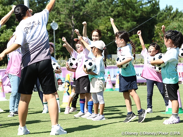 JFA Magical Field Inspired by Disney　ファミリーサッカーフェスティバル “First Touch” in 千葉　開催レポート