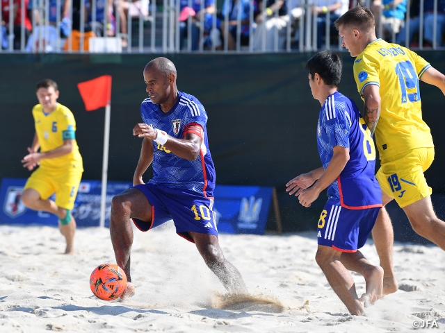 【Match Report】Japan Beach Soccer National Team win first international friendly match held in Japan in three years