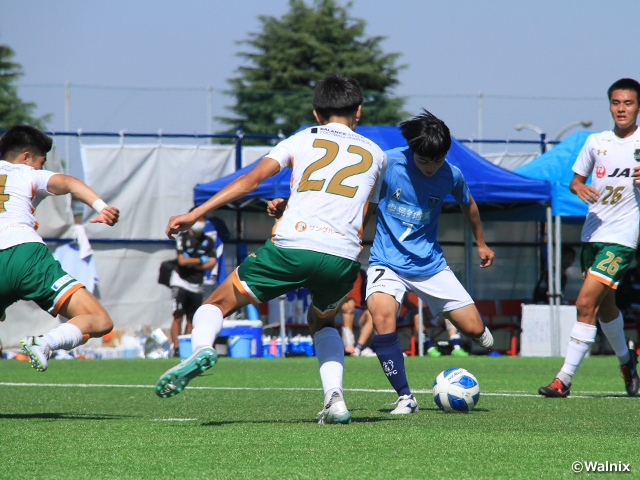 横浜FCと青森山田の激闘はドローに終わる　高円宮杯 JFA U-18サッカープレミアリーグ 2022EAST第16節