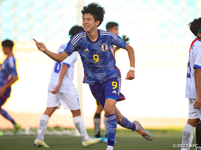 【Match Report】U-16日本代表 AFC U17アジアカップ予選の初戦フィリピン戦を勝利で飾る