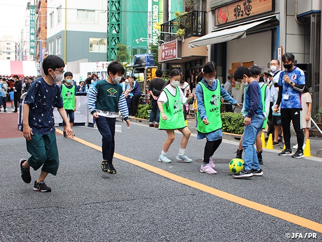 第9回サッカー通り夏まつりに参加