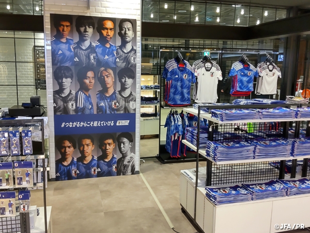 日本サッカー協会オフィシャルグッズストア 「JFA STORE」期間限定POP-UP STOREを関東4店鋪でオープン