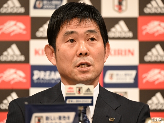 Coach Moriyasu of SAMURAI BLUE hopes to triumph in Doha with a team that can “exert individual strength as a group”