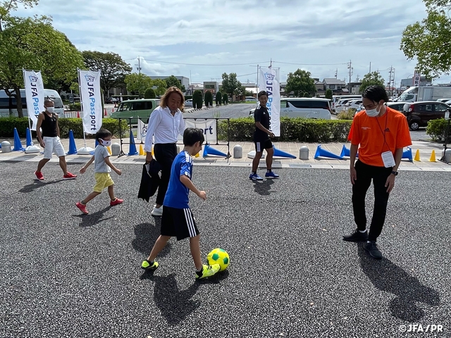 JFAサッカーファミリーゾーンを国際親善試合と天皇杯決勝で実施