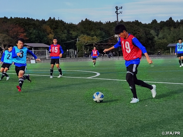 JFAエリートプログラムU-14　今年度3回目のトレーニングキャンプを静岡県時之栖で実施