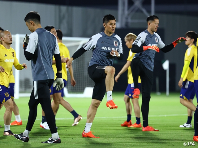 SAMURAI BLUE hold training session behind closed doors ahead of friendly against Canada