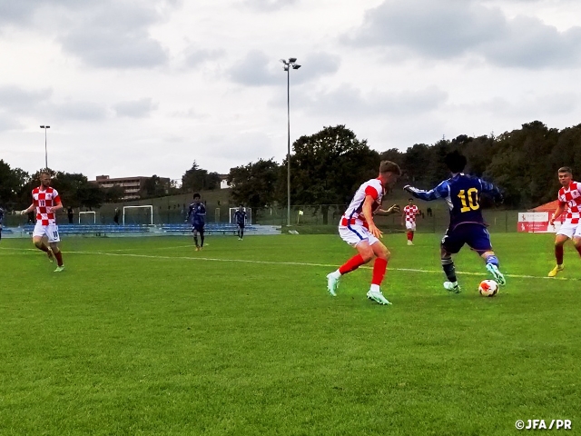 【Match Report】U-17日本代表　初戦のクロアチアに惜敗　～International U-18 Friendly Tournament　クロアチア遠征～