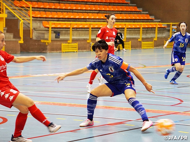 【Match Report】フットサル日本女子代表 スペインで一部所属リーグ2クラブと対戦
