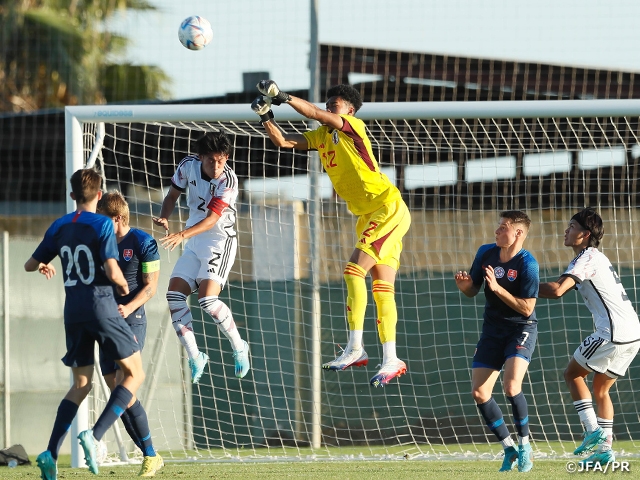 【Match Report】U-19日本代表スペイン遠征　スロバキアとの接戦を制する