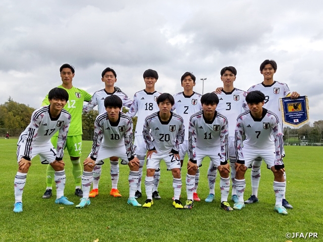 【Match Report】U-17 Japan National Team U-17 win over Sweden - International U-18 Friendly Tournament