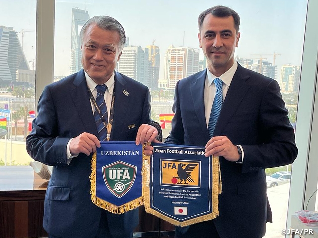 JFA renews partnership with Uzbekistan Football Association