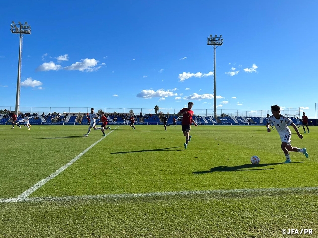 【Match Report】U-19日本代表スペイン遠征　数的不利を強いられながらもスペインに勝利