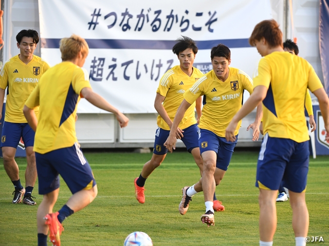 SAMURAI BLUE、初戦のドイツ代表戦へ連日の非公開調整