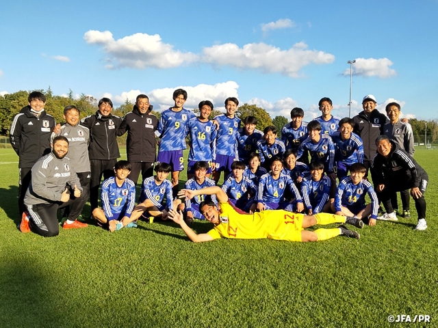 【Match Report】U-17 Japan National Team win over Denmark to claim title - International U-18 Friendly Tournament