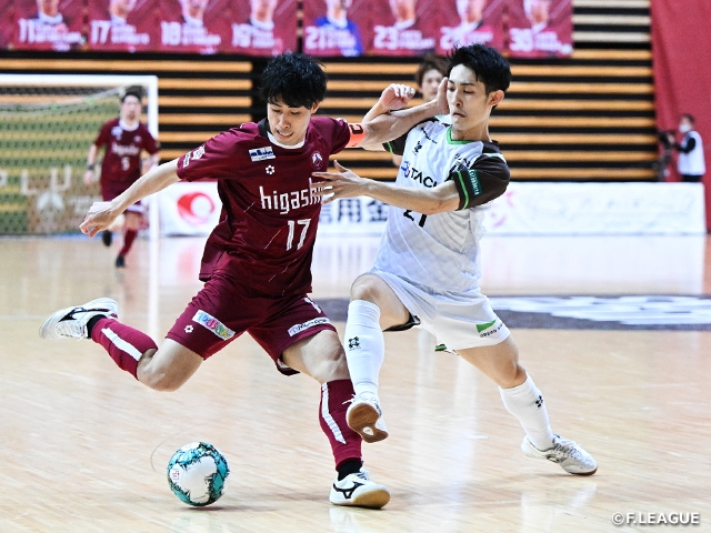 勝点で並ぶすみだと立川は1-1のドロー。湘南が3試合ぶりの勝利を収める【Ｆリーグ2022-2023 ディビジョン1 第13節】