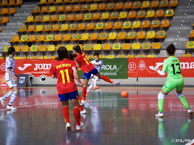 【Match Report】フットサル日本女子代表 強豪スペインと連日の国際親善試合を実施