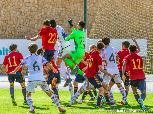 【Match Report】U-15日本代表　接戦の末、U-15スペイン代表にPKで敗れる