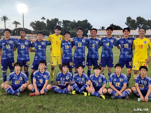 【Match Report】U-15日本代表　Football Federations Cupを3位で終える