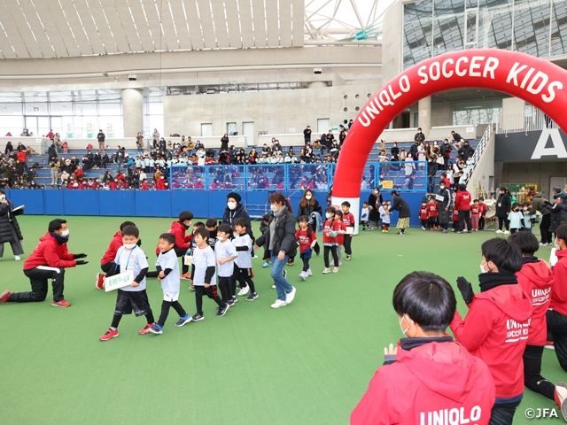 JFAユニクロサッカーキッズ in 山口を開催