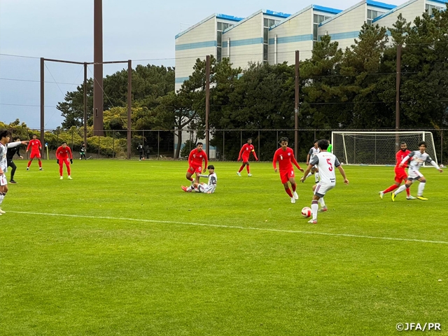 Singapore National Team holds training camp in Chiba