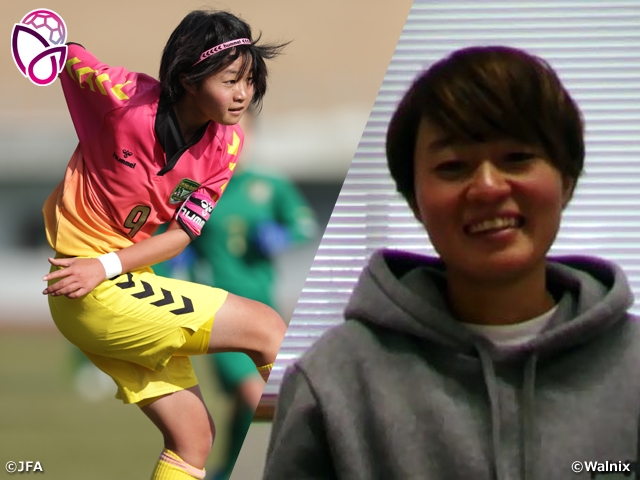 【The last drama of youth】Football girl who admired KAWASUMI Nahomi goes on stage to compete for the national title - The 31st All Japan High School Women's Football Championship / Interview with MIYAZAWA Hinata