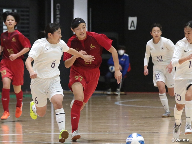 Defending champions Jumonji Junior High School among teams reaching the semi-finals - JFA 13th U-15 Japan Women's Futsal Championship