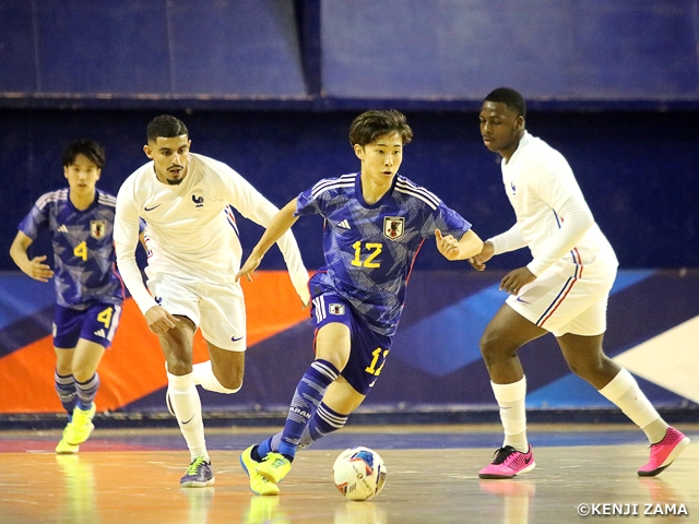 【Match Report】U-23 Japan Futsal National Team win first match against France 4-3
