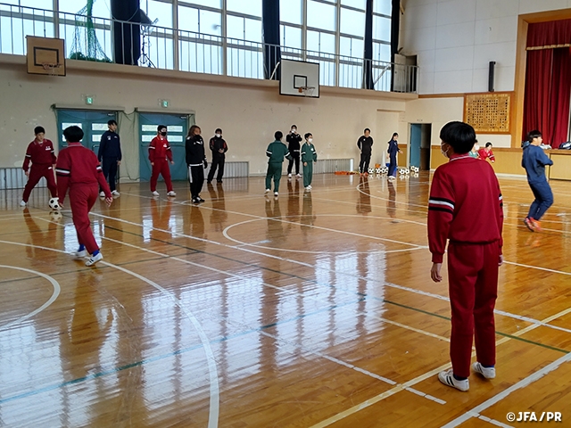 北澤豪JYDアンバサダーによるサッカー教室を京都府と兵庫県にて実施