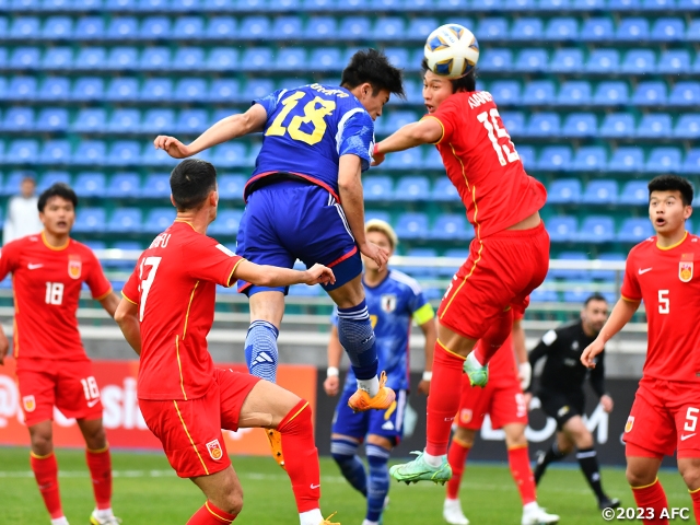 【Match Report】U-20日本代表　初戦で中国に逆転勝利～AFC U20アジアカップウズベキスタン2023～