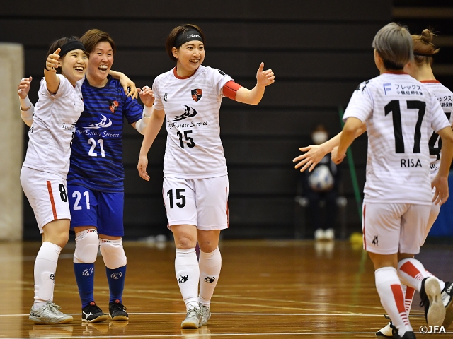 浦安と神戸が2大会連続で決勝進出！　JFA 第19回全日本女子フットサル選手権大会