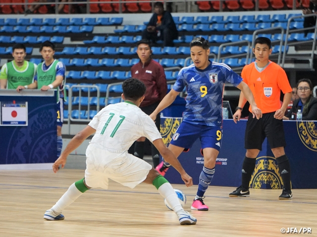 【Match Report】フットサル日本代表　宿敵のサウジアラビア代表に勝利し決勝進出【2月海外遠征(2/27-3/8＠タイ)】