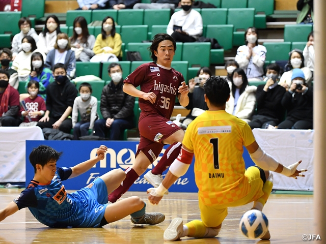 Ｆリーグの絶対王者を撃破した湘南と、14年ぶりの頂点を目指すすみだが決勝に進出！　JFA 第28回全日本フットサル選手権大会