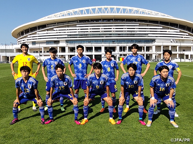 【Match Report】U-17 Japan National Team on tour in Algeria defeat Mali 3-1 in their first match