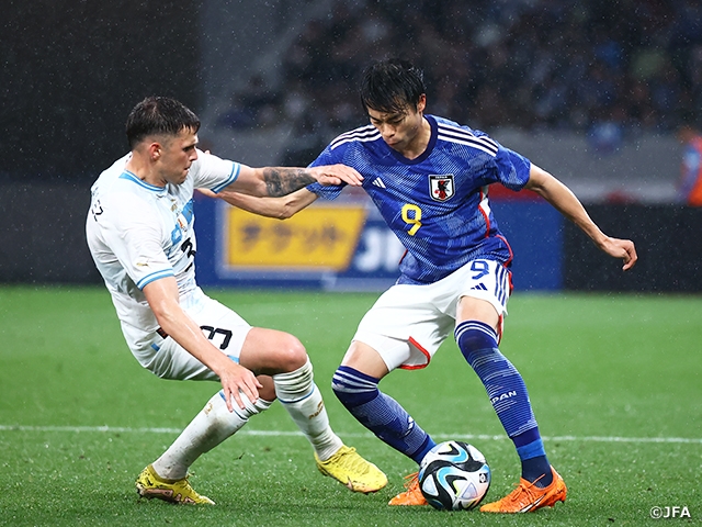【Match Report】SAMURAI BLUE draw with Uruguay National Team thanks to Nishimura's equaliser