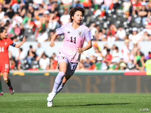 Match Report】なでしこジャパン、ポルトガルに2-1で逆転勝利|JFA