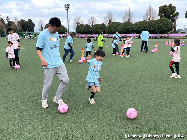 JFA Magical Field Inspired by Disney ファミリーサッカーフェスティバル “First Touch”　開催レポート