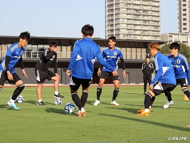 U-22日本代表　4月国内トレーニングキャンプ 始動