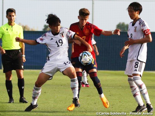 【Match Report】U-15日本代表　COSTA CALIDA U15 SUPERCUP 2023 第1戦　U-15スペイン代表