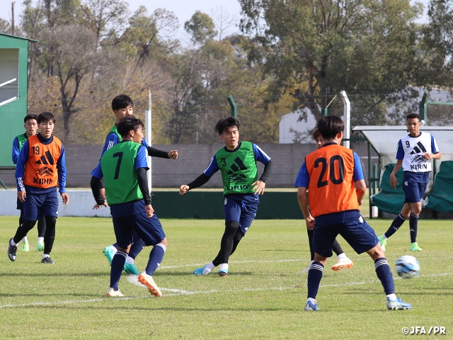 U-20 Japan National Team in full swing ahead of the FIFA U-20 World Cup Argentina 2023™