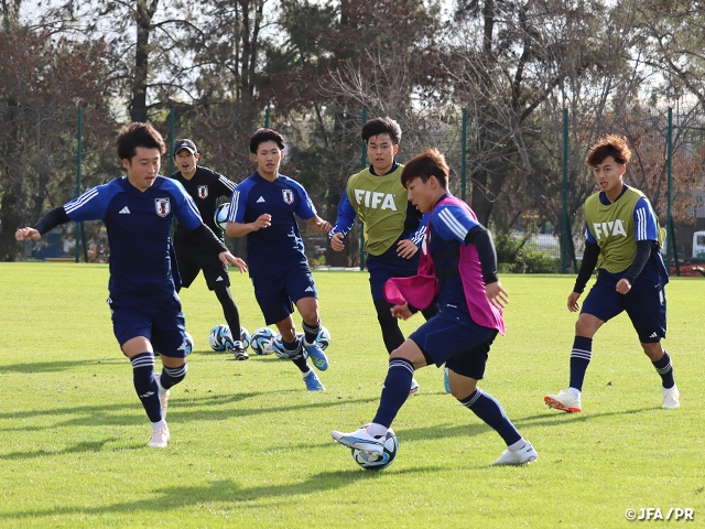 FIFA U-20ワールドカップ開幕　U-20日本代表は翌日の初戦に向け最終調整